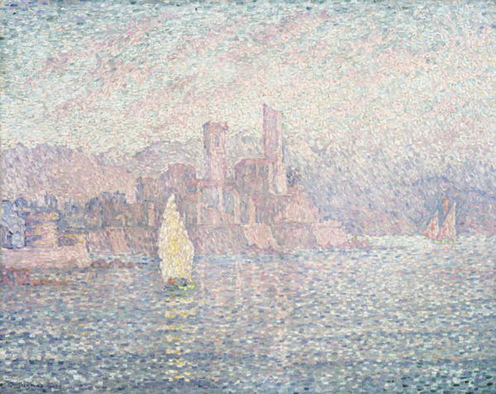 Detail of Antibes, Morning, 1903 by Paul Signac