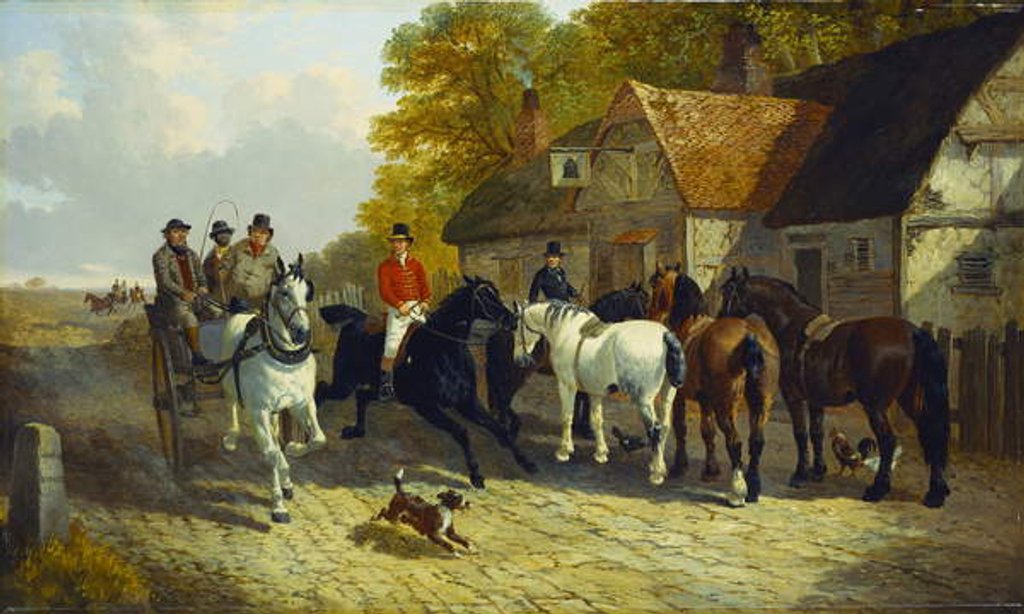 Detail of Going to Barnet Fair by John Frederick Herring Jnr