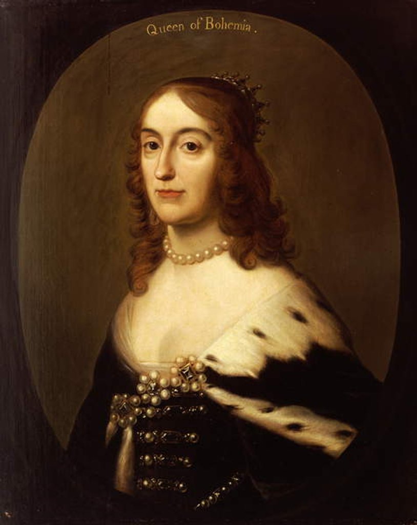 Detail of Portrait of Elizabeth, Queen of Bohemia by Gerrit van Honthorst