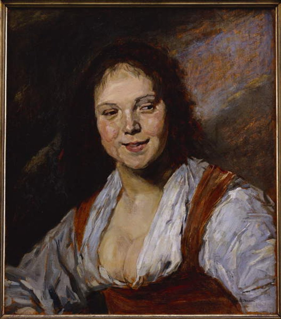 Detail of The Bohemian by Max Liebermann