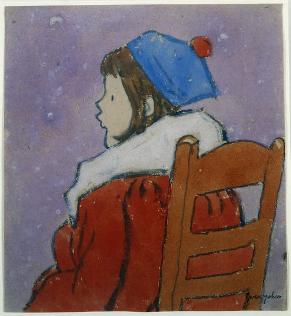 Detail of Petit Profile, c.1920 by Gwen John