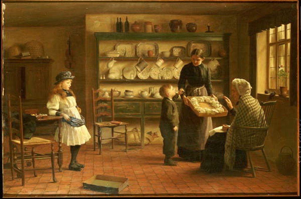 Detail of Gone but not Forgotten by James Hayllar