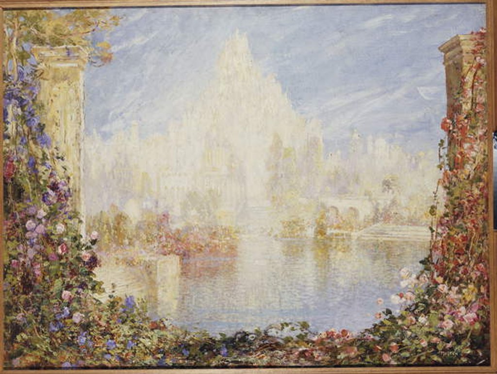 Detail of Fairyland Castle by Thomas Edwin Mostyn