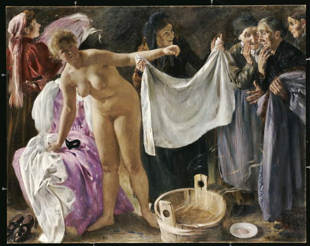 Detail of The Witches, 1897 by Lovis Corinth