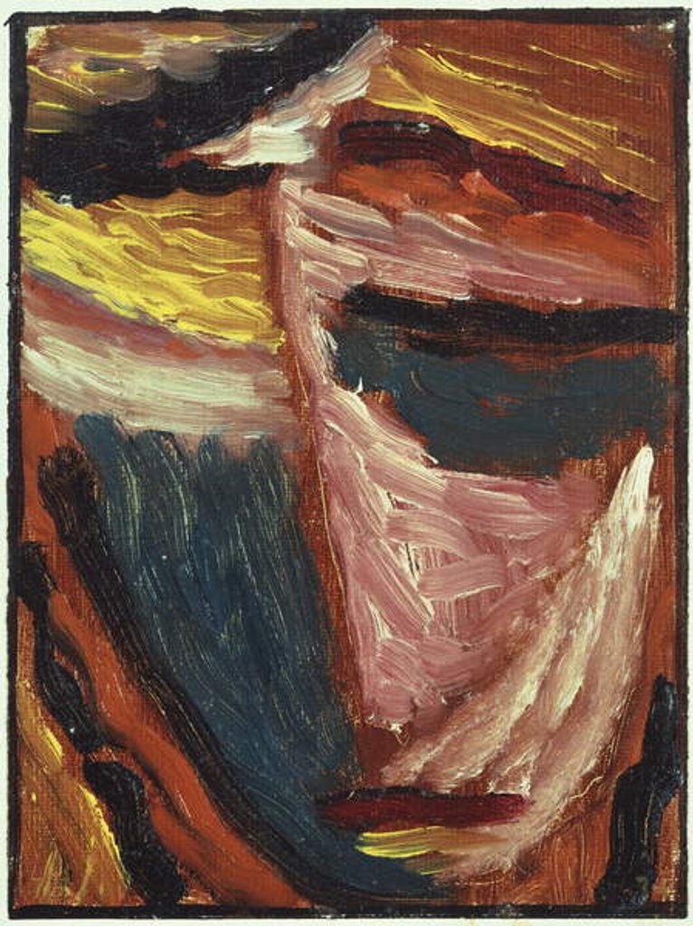 Detail of Meditation by Alexej von Jawlensky
