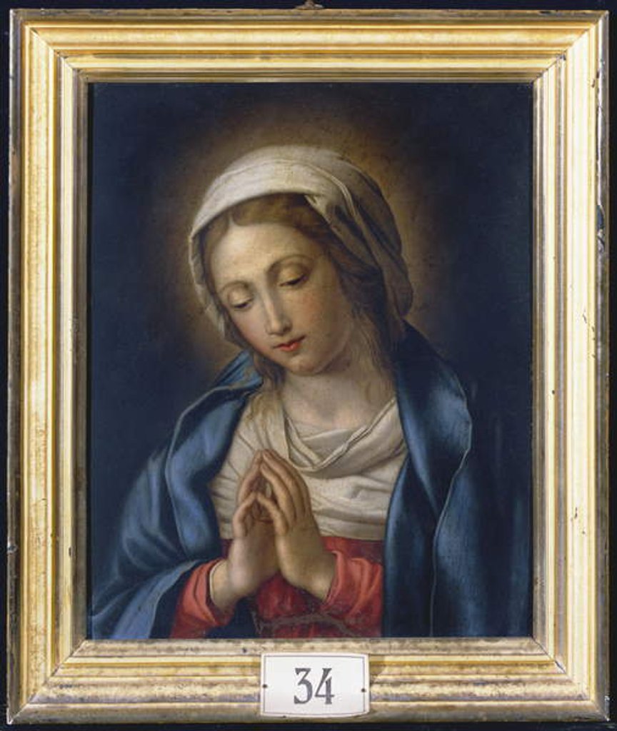 Detail of The Virgin at Prayer by Il Sassoferrato