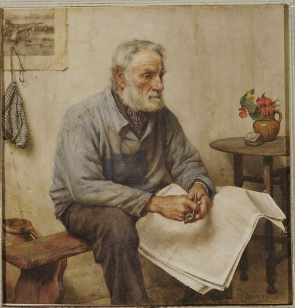 Detail of A Moment's Rest by Walter Langley