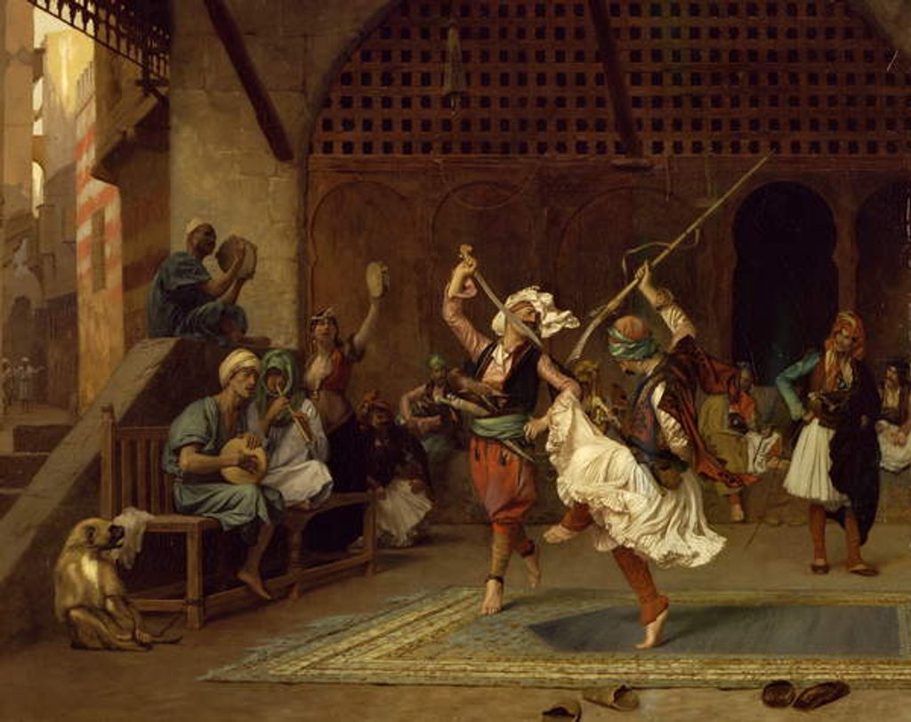 Detail of The Pyrrhic Dance, 1885 by Jean Leon Gerome