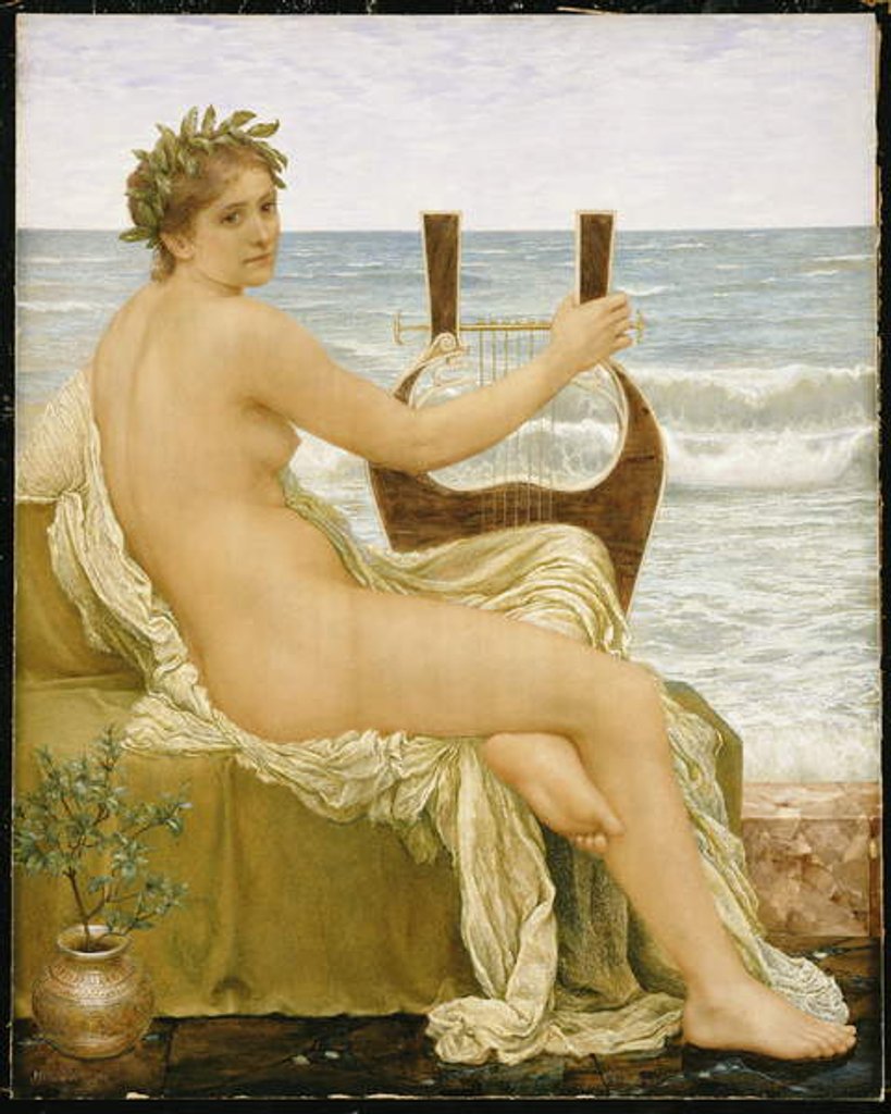 Detail of Music by Henry Holiday