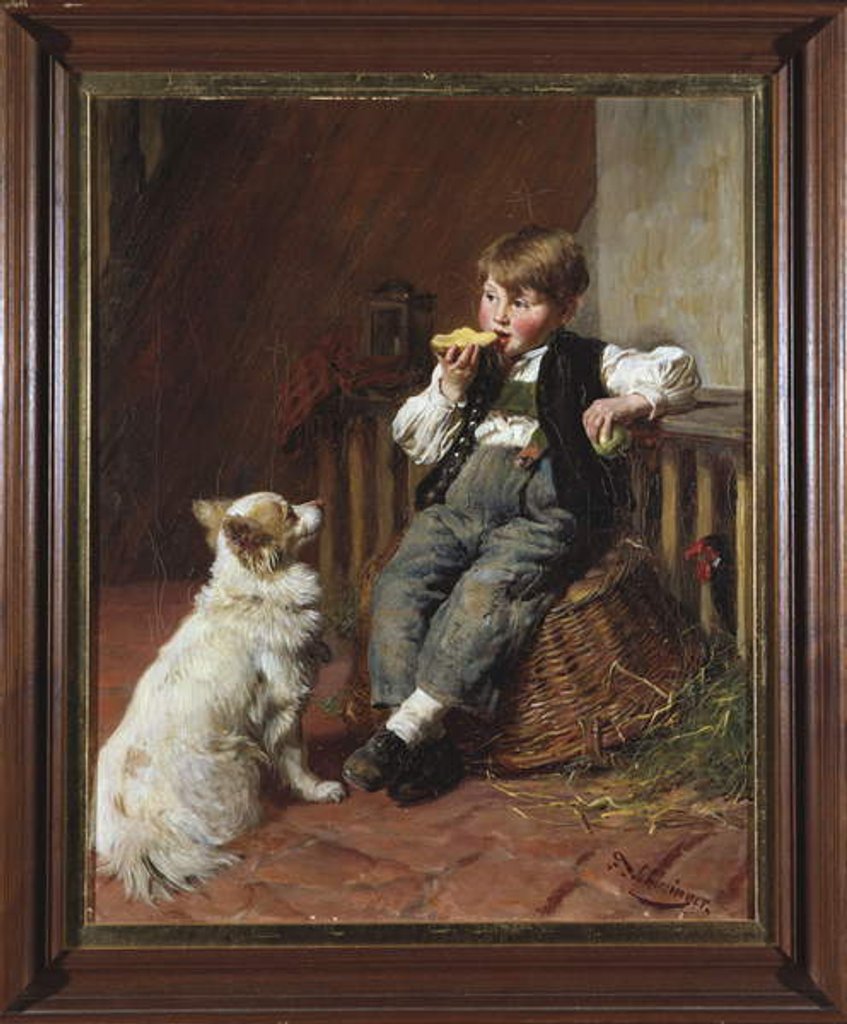 Detail of Lunch Time by Felix Schlesinger