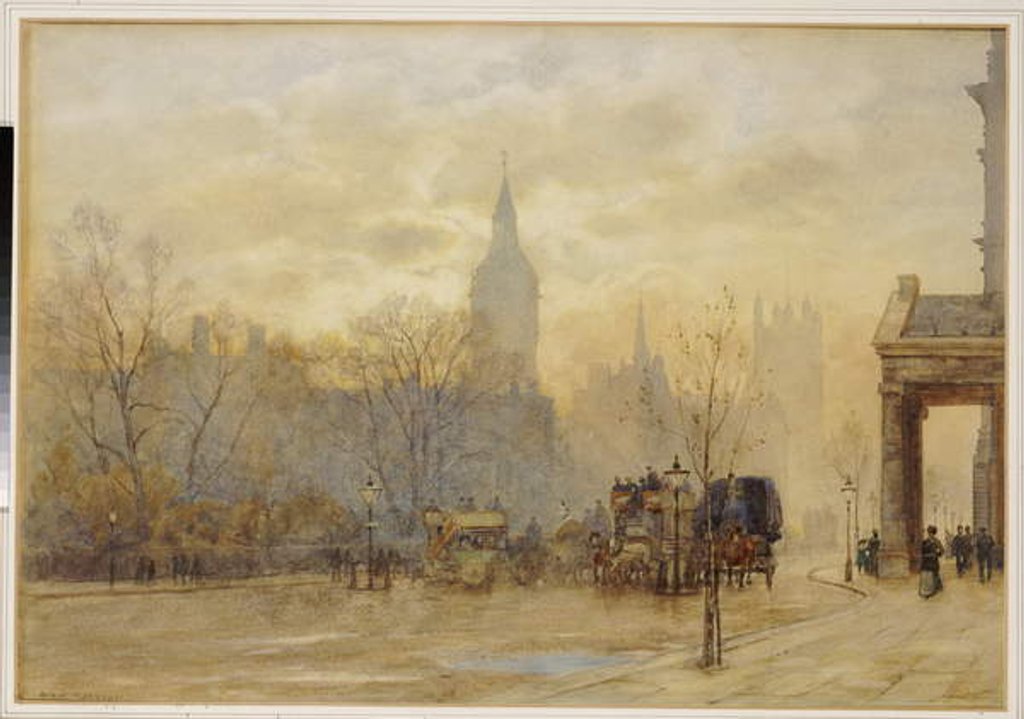 Detail of Whitehall by Herbert Menzies Marshall