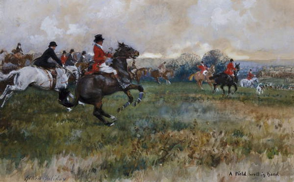 Detail of A Field Well in Hand by Gilbert Holiday