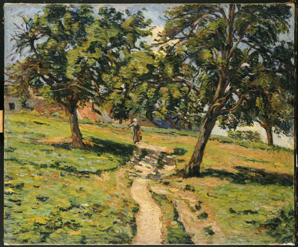 Detail of Path at Damiette, c.1886 by Jean Baptiste Armand Guillaumin