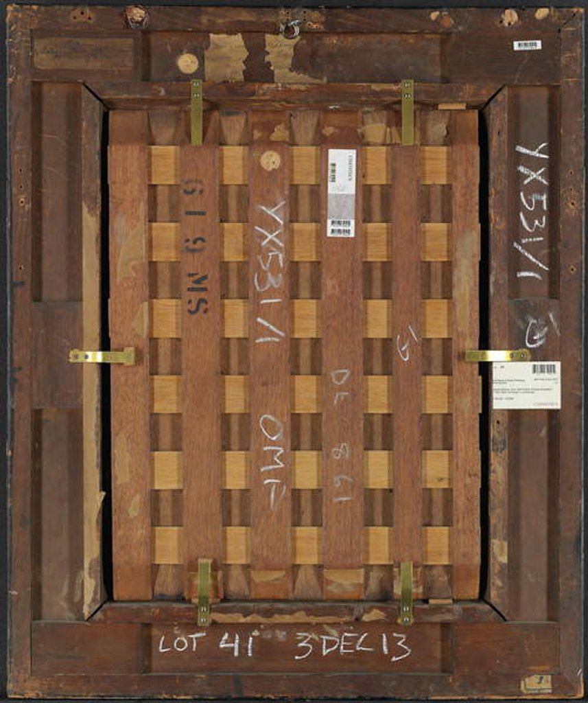 Detail of Reverse of Portrait of Queen Elizabeth I, c.1580 by English School