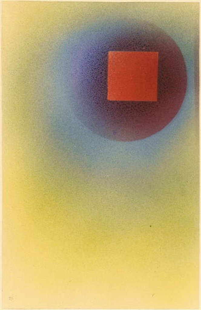 Detail of Square in a Circle, 1928 by Wassily Kandinsky