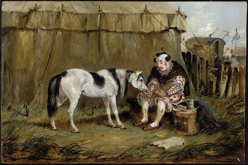 Detail of Circus, Pony and Clown by Samuel Henry Alken