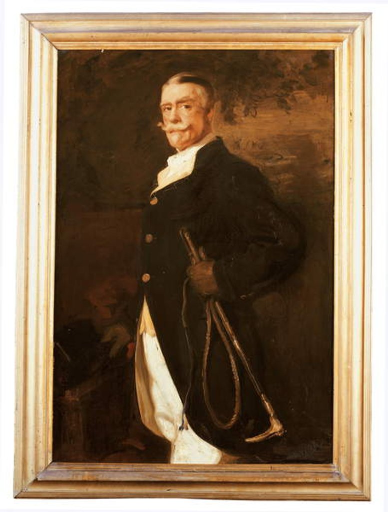 Detail of Portrait of Richard Myddelton, 1901 by Robert Brough