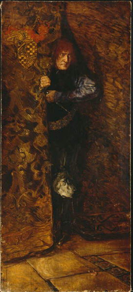 Detail of Henry Irving as Macbeth, 1875 by James Archer
