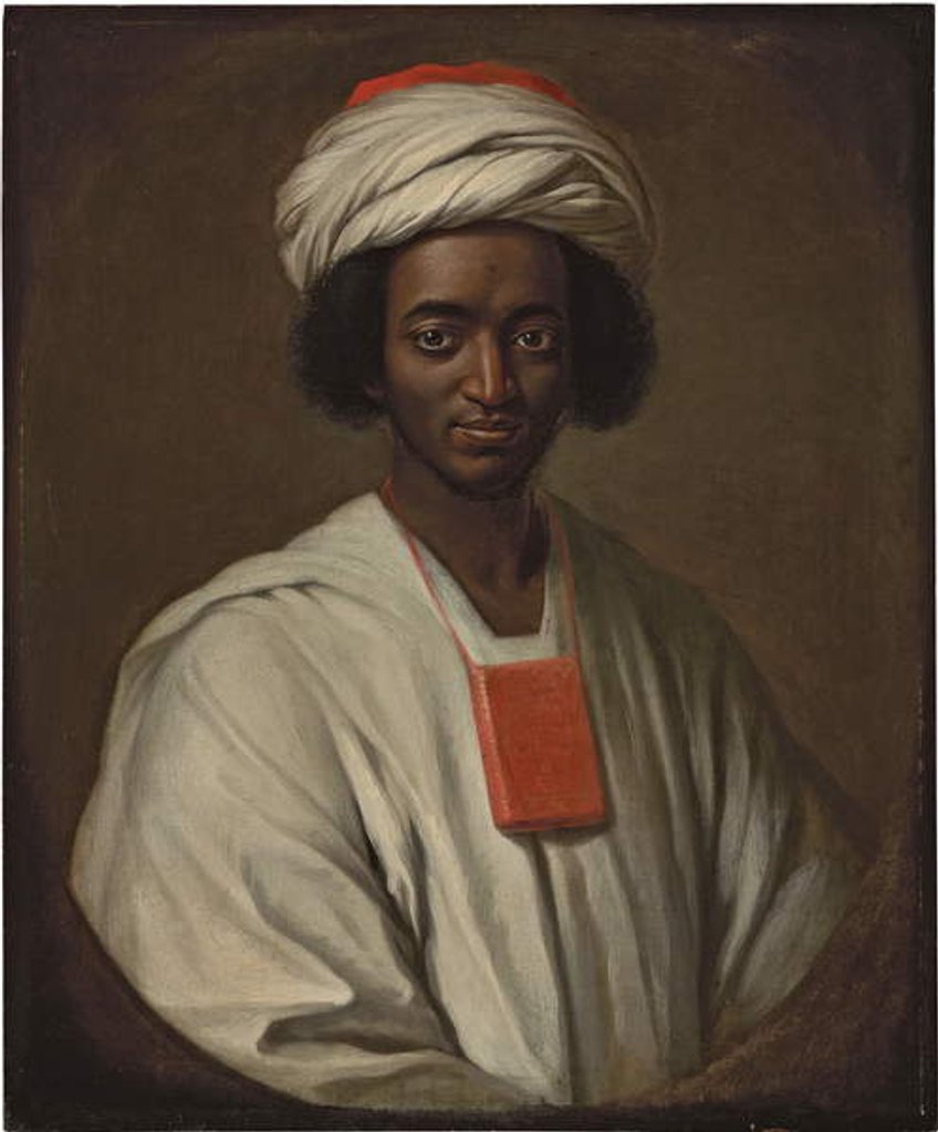 Detail of Portrait of Ayuba Suleiman Diallo, 1733 by William of Bath Hoare
