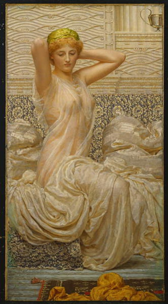 Detail of Silver by Albert Joseph Moore