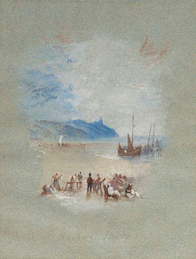Detail of Hasborough Sands by Joseph Mallord William Turner