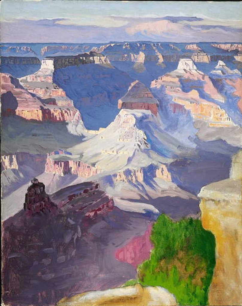 Detail of Grand Canyon by Gunnar Widforss
