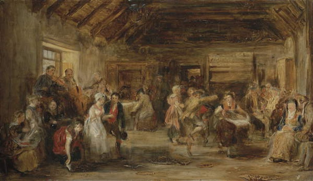 Detail of The Penny Wedding, A Sketch, 1830 by David Wilkie