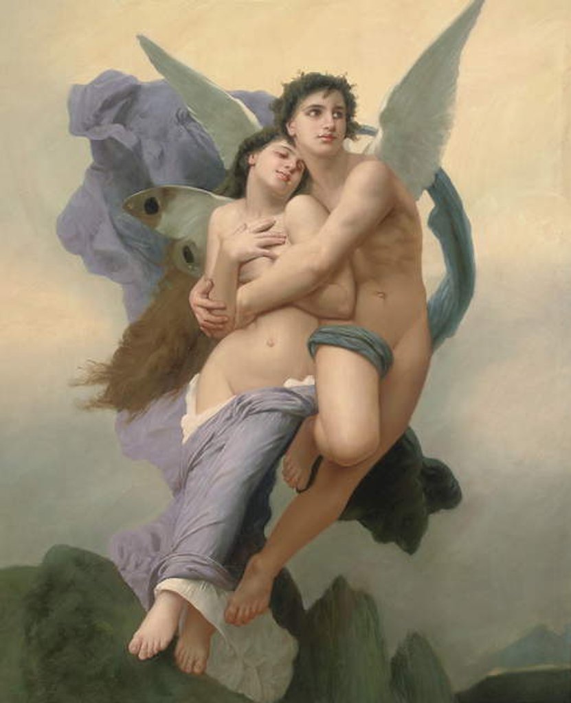 Detail of The Abduction of Psyche, 20th - 21st century by William-Adolphe Bouguereau