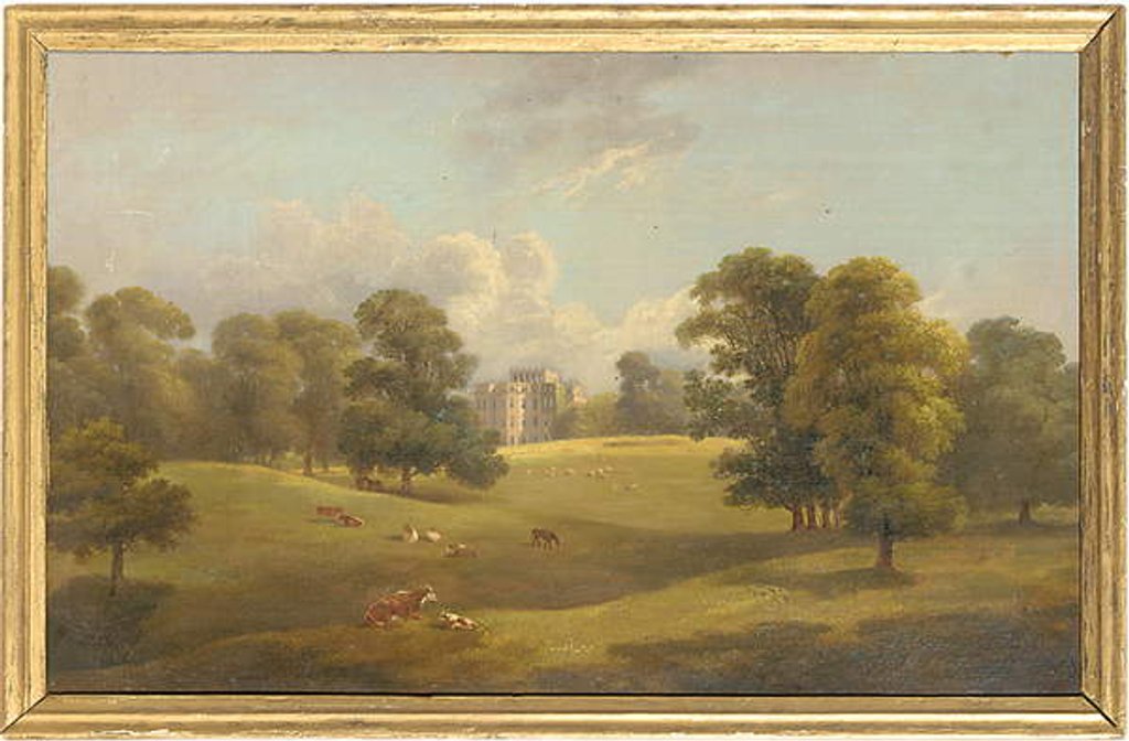 Detail of Kings Weston from the deer park, early 19th century by English School