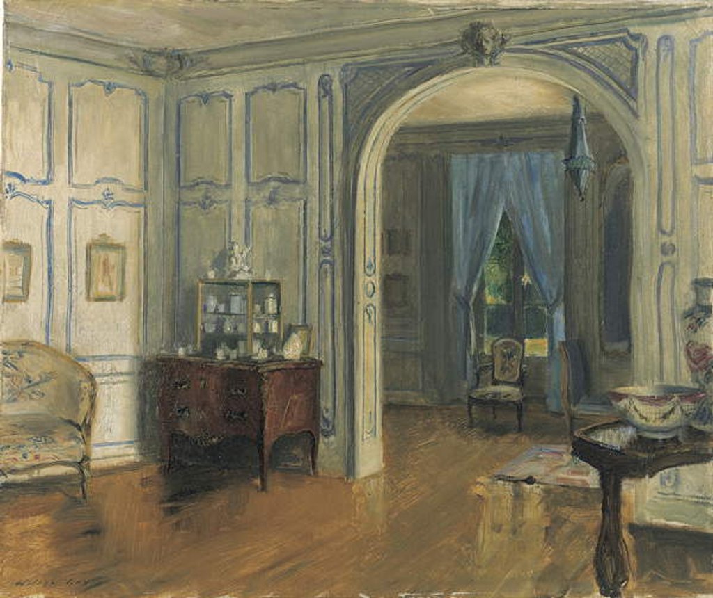 Detail of The Salon Carre of the Villa Trianon, c.1910 by Walter Gay