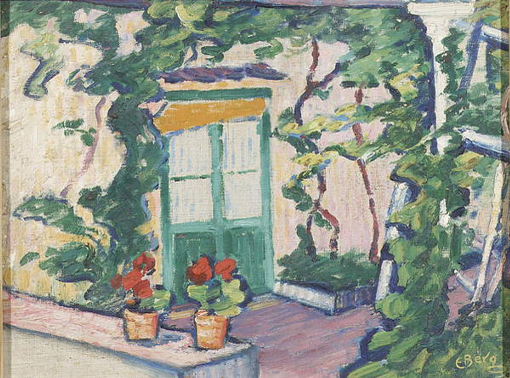 Detail of Osteria, Capri by Else Berg