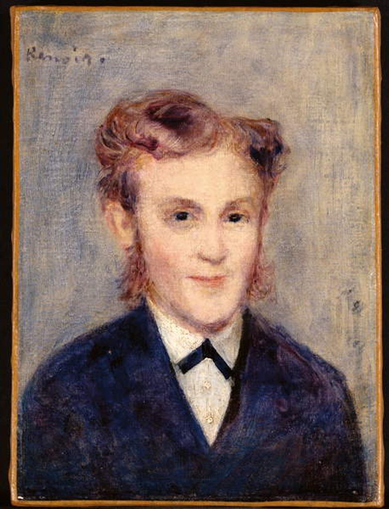 Detail of The Concierge of Mr. Paul Berard, 1879 by Pierre Auguste Renoir