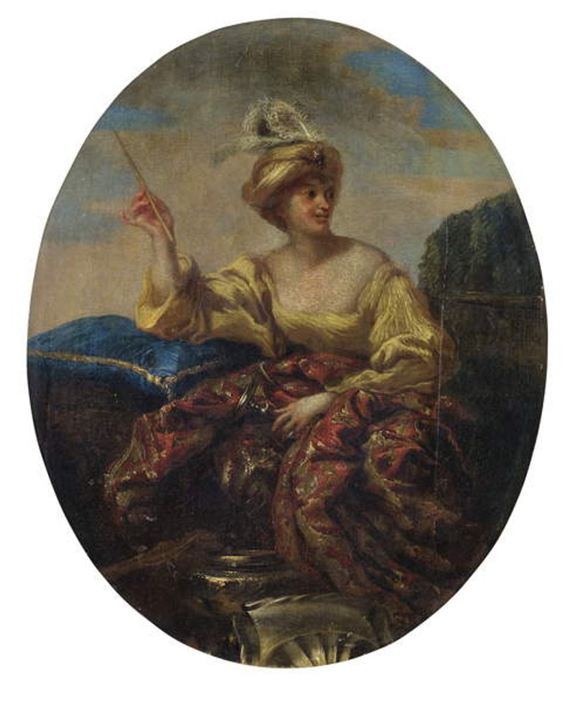 Detail of Circe by Giovanni Benedetto Castiglione