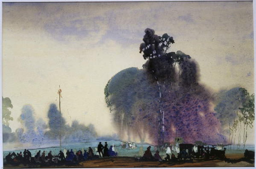 Detail of Festival by William Blamire Young