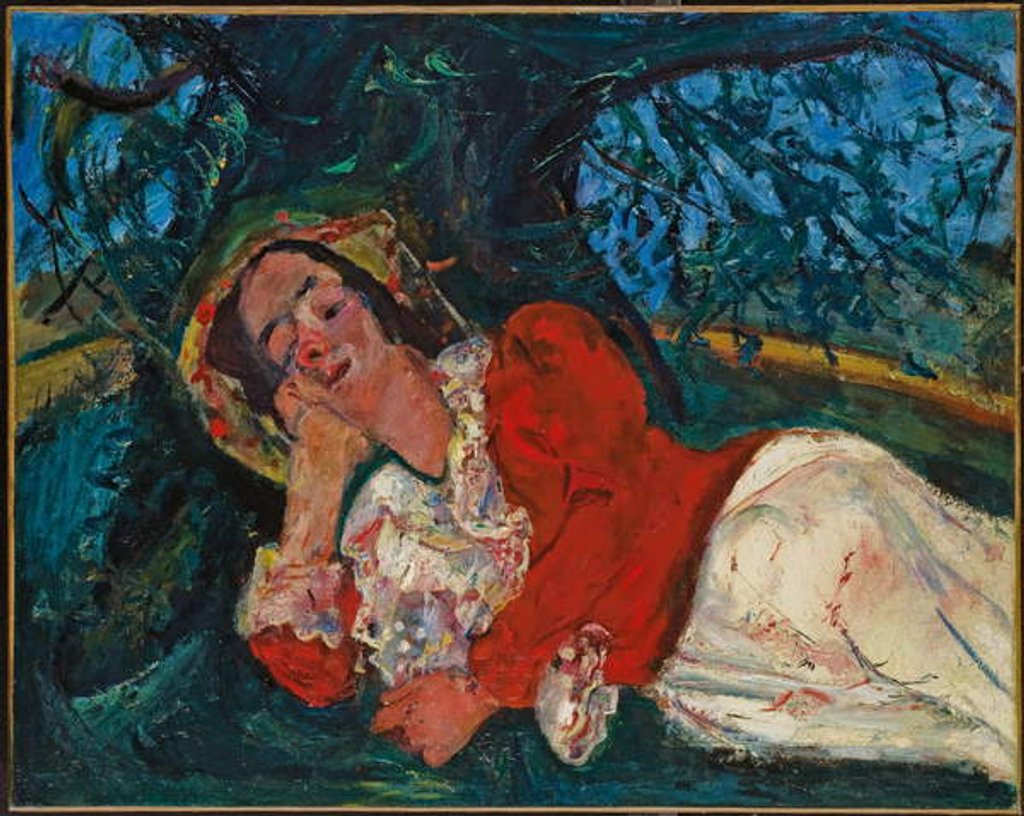 Detail of The Siesta, c.1934 by Chaim Soutine