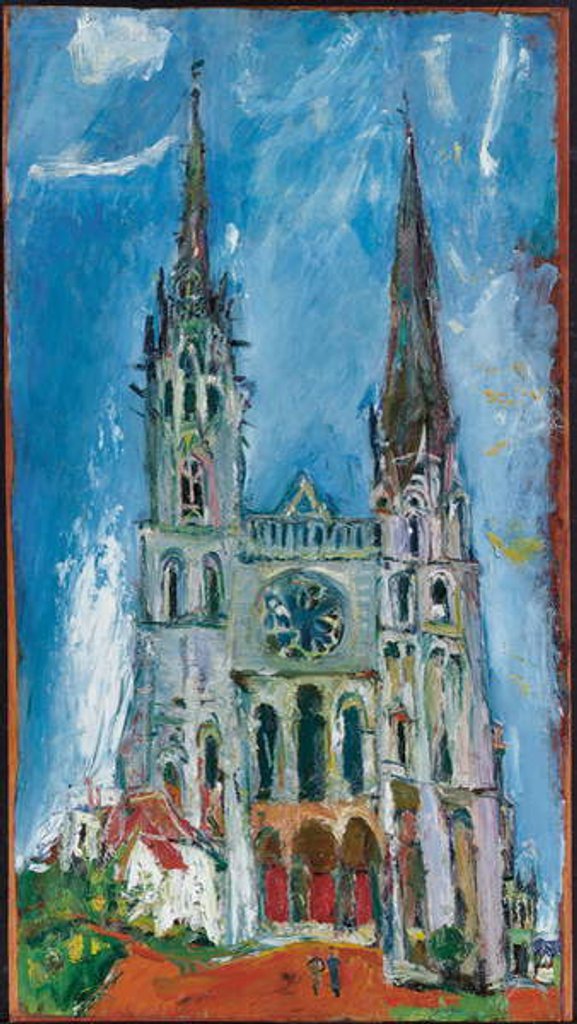 Detail of Chartres Cathedral, 1933 by Chaim Soutine