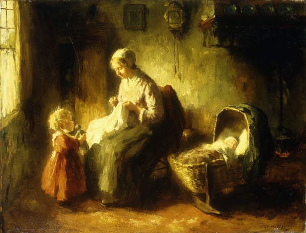 Detail of Mother's Little Helper by Bernard de Hoog