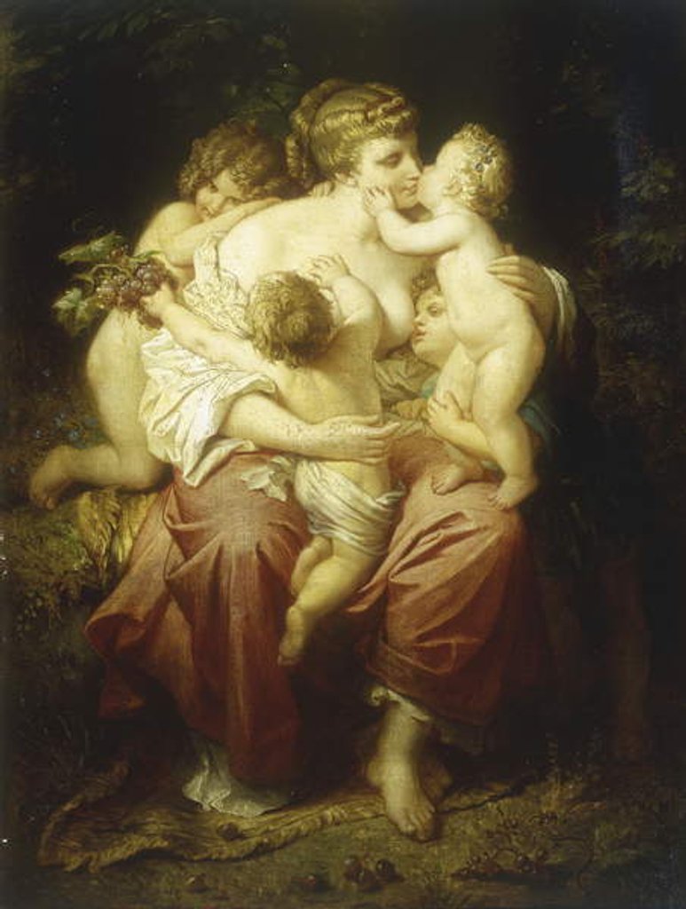 Detail of Charity by Wilhelm von Kaulbach