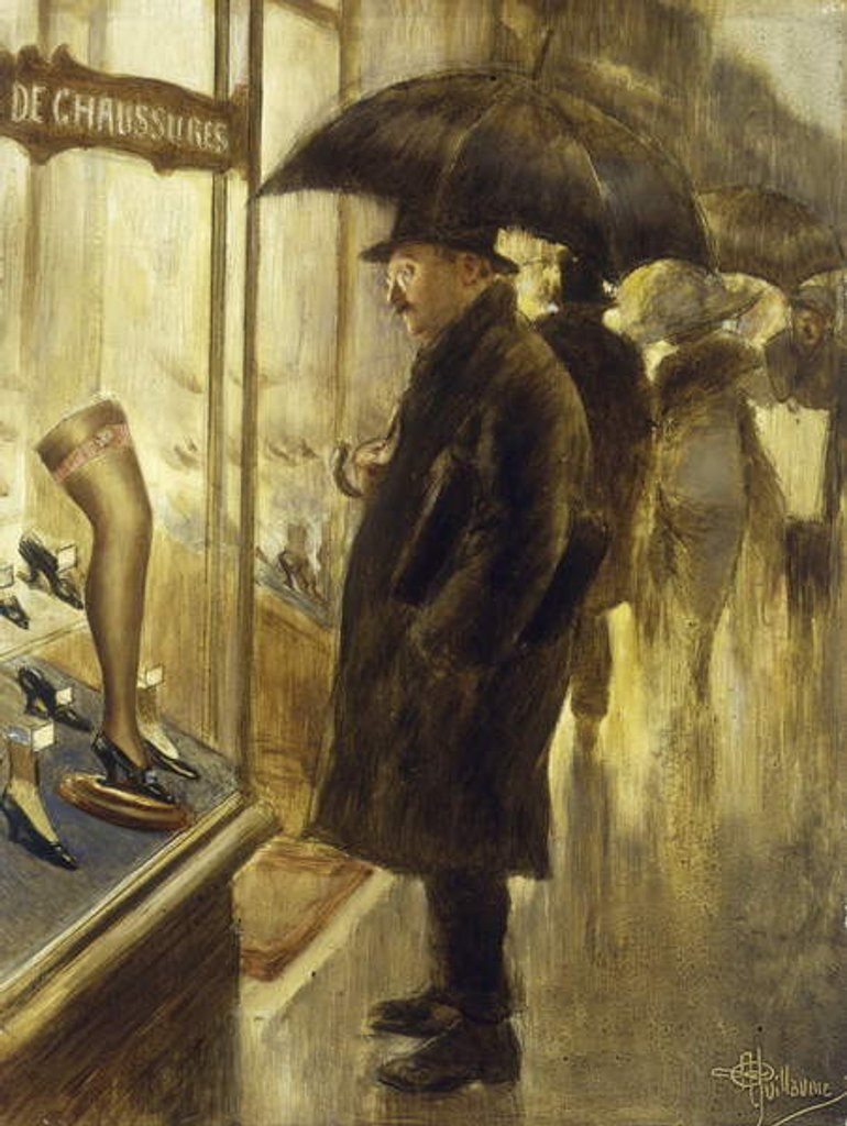 Detail of Fascination by Albert Guillaume