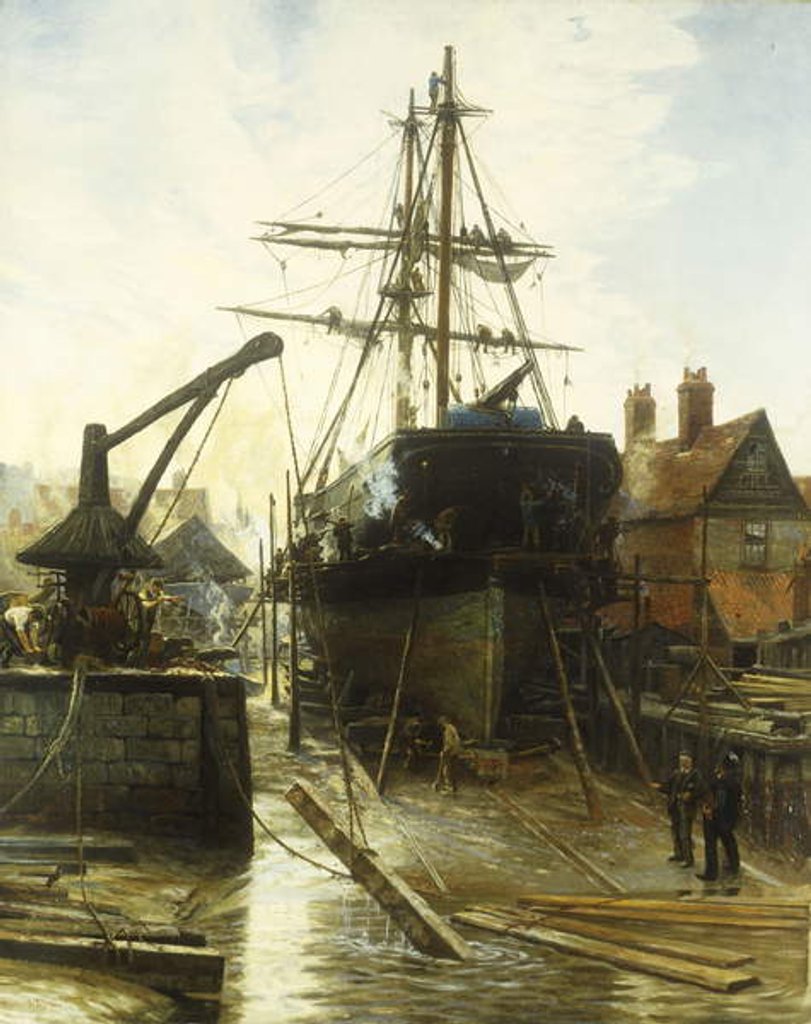 Detail of Home from the Brazils by Charles William Wyllie