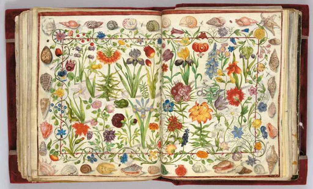 Detail of Pages from the Album Amicorum of Philipp Hainhofer, 1596-1633 by School European