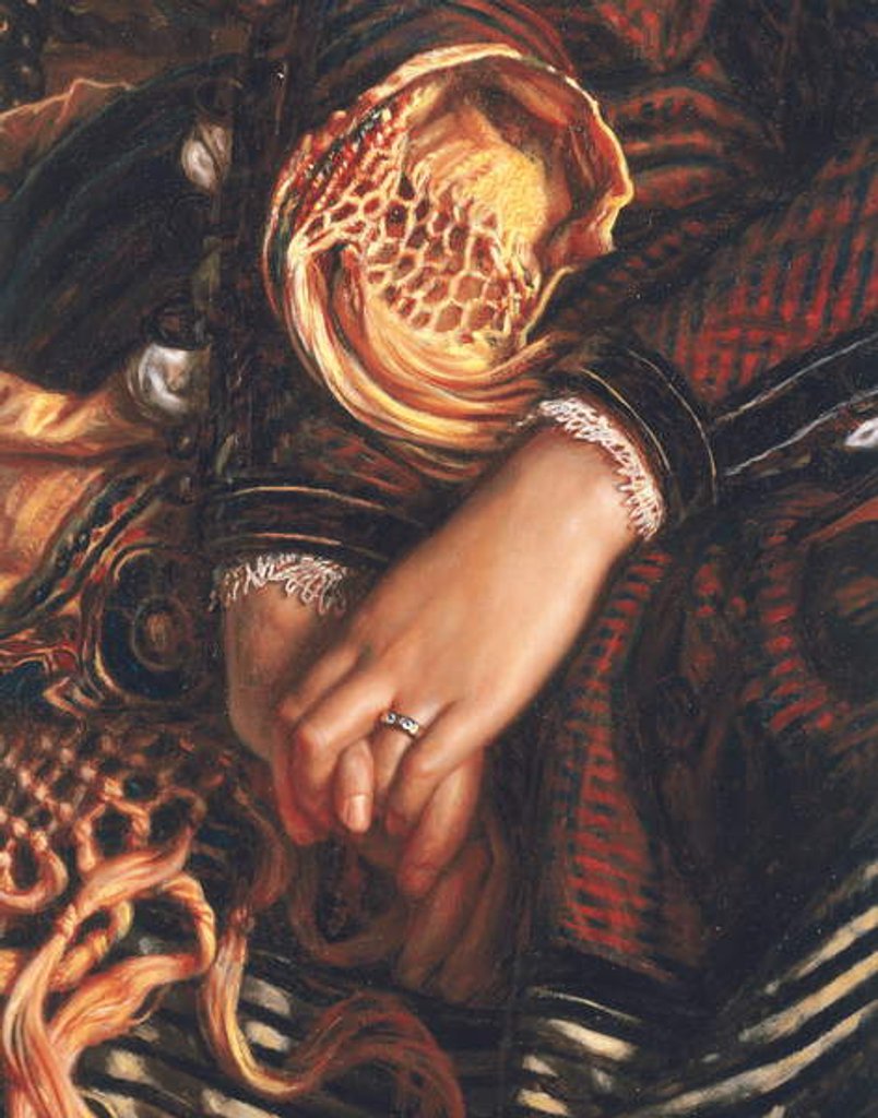 Detail of Detail from Il Dolce far Niente, 1866 by William Holman Hunt