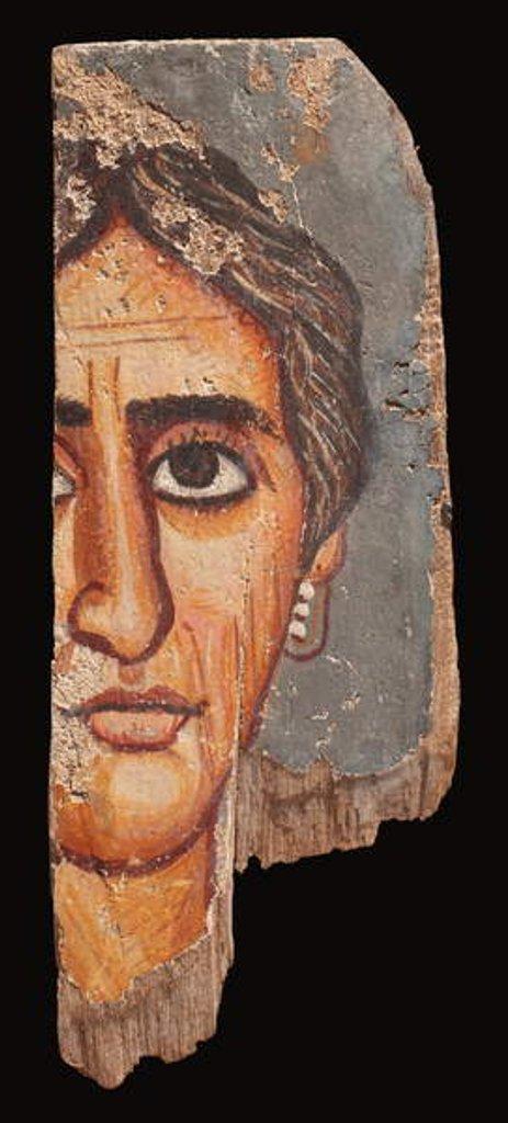 Detail of Portrait of a Woman by Roman