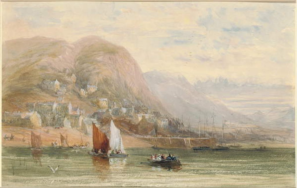 Detail of View of Barmouth, North Wales by David Cox