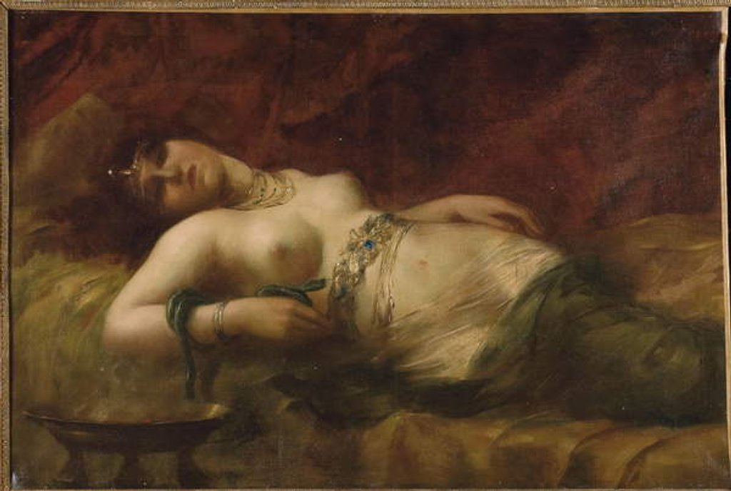 Detail of Cleopatra, late 19th century by French School