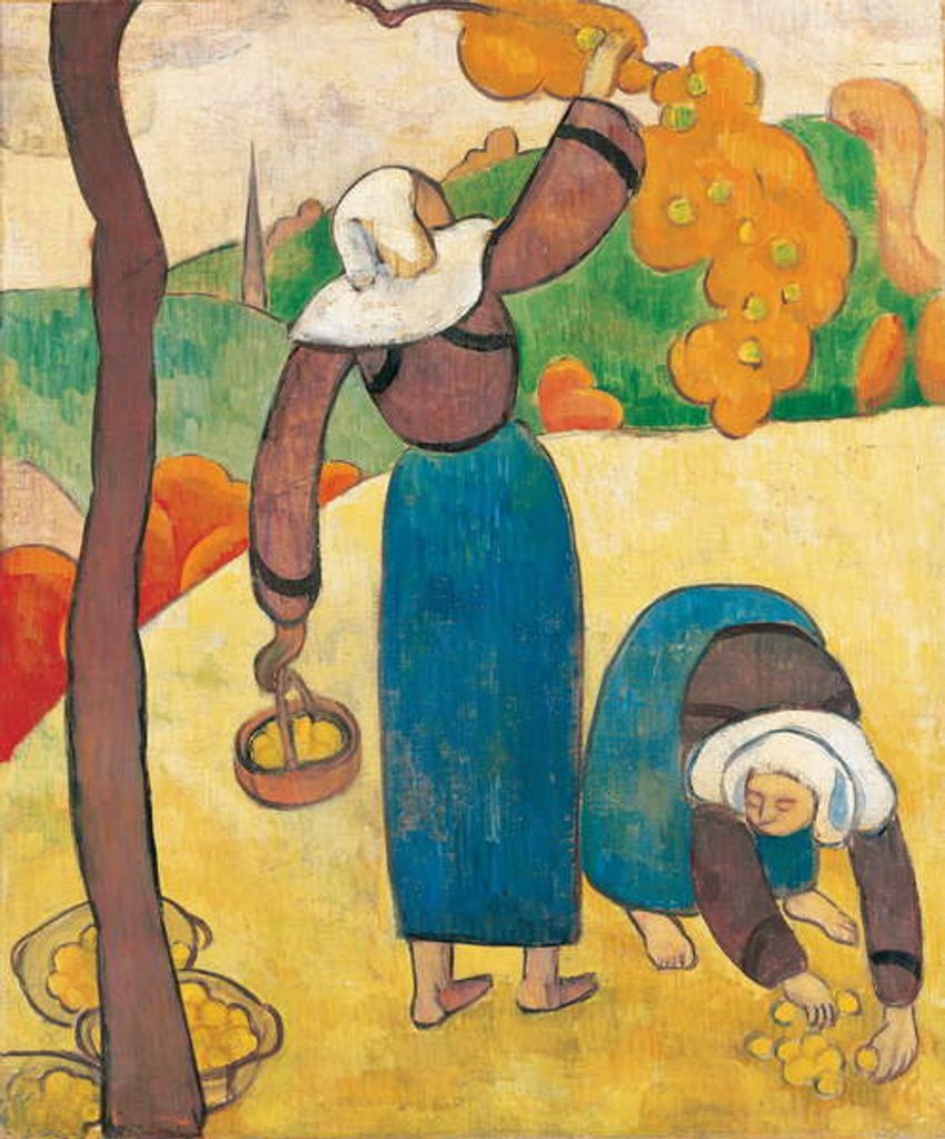 Detail of Breton peasants, c.1889 by Emile Bernard