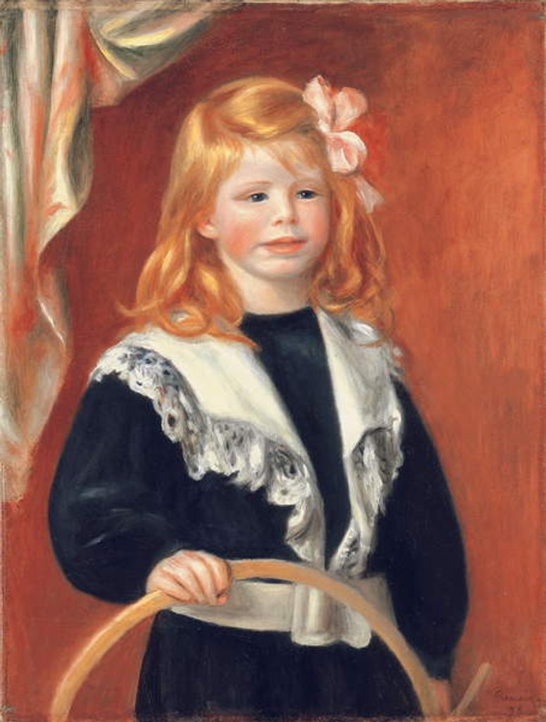Detail of Portrait de Jean Renoir, 1898 by Pierre Auguste Renoir