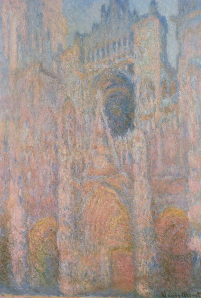 Detail of Rouen Cathedral, 1891 by Claude Monet