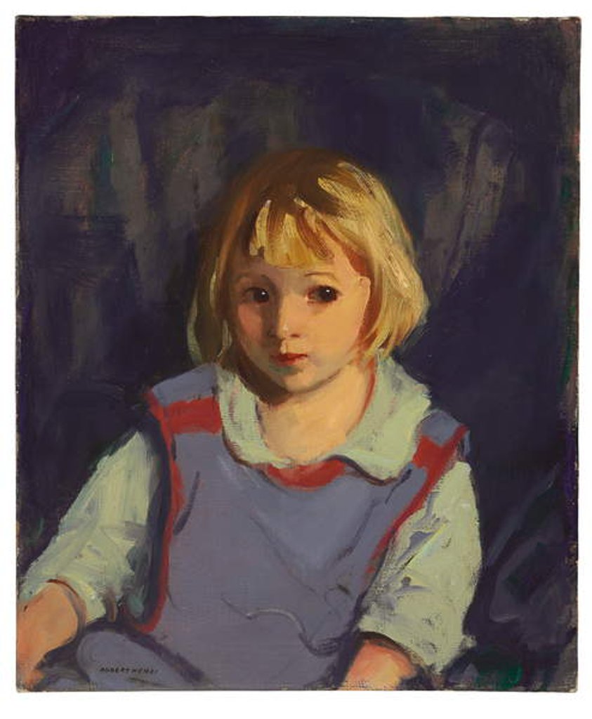 Detail of Carl Schleicher, 1921 by Robert Cozad Henri