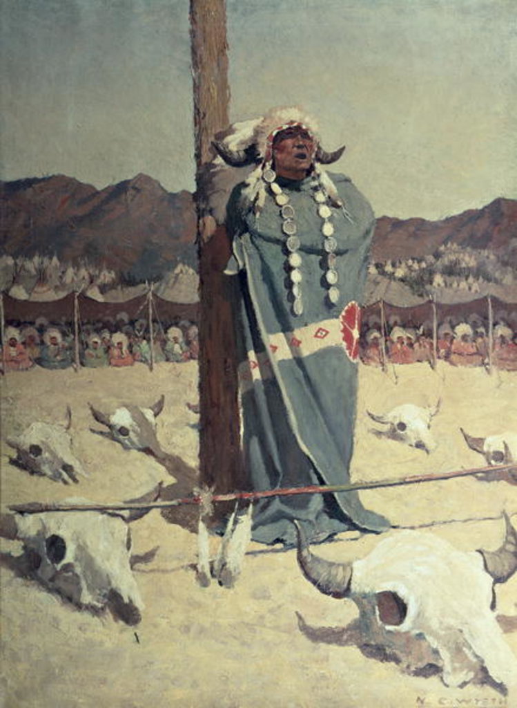 Detail of The Petition by Newell Convers Wyeth